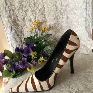 ALDO LEATHER (CALFSKIN) HEELS